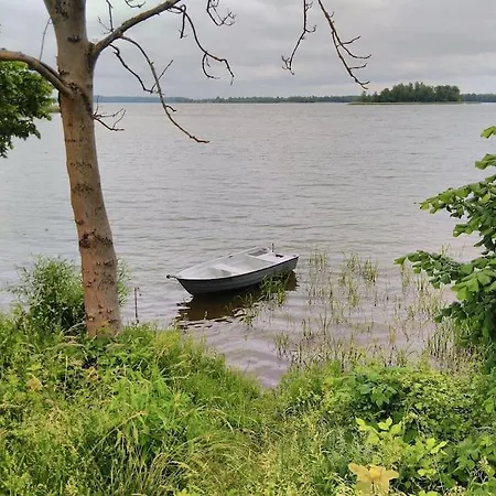 アパート Wodna Ostoja Z Kominkiem Nad Jeziorem Selment