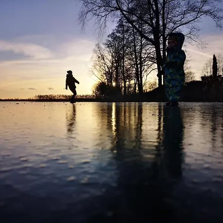 Wodna Ostoja Z Kominkiem Nad Jeziorem Selment * Buczki