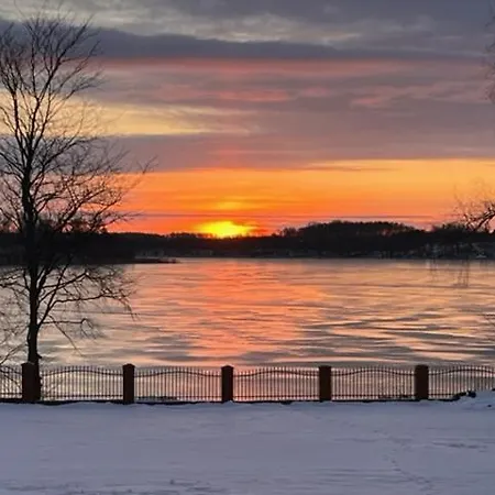 公寓 Wodna Ostoja Z Kominkiem Nad Jeziorem Selment *