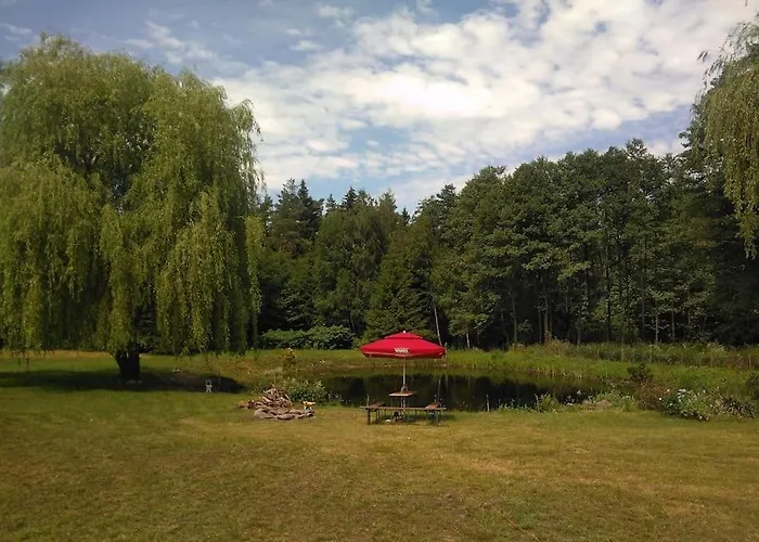 Wodna Ostoja Z Kominkiem Nad Jeziorem Selment